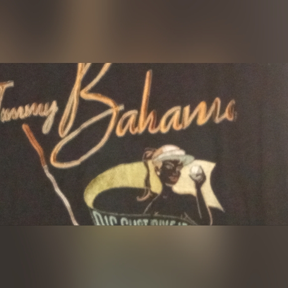 Vintage Tommy Bahama Black Polo Style shirt Sz XL Long - Picture 5 of 9